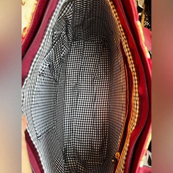 NEW UNIQUE Faux Leather & Material Multicolor shoulder bag purchased Macedonia - Picture 8 of 12